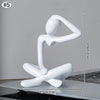 Zittend Abstract Beeldje