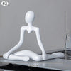 Zittend Abstract Beeldje