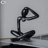 Zittend Abstract Beeldje
