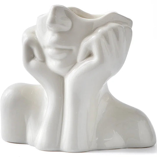Vaso in ceramica unico e moderno