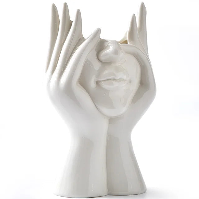 Vaso in ceramica unico e moderno