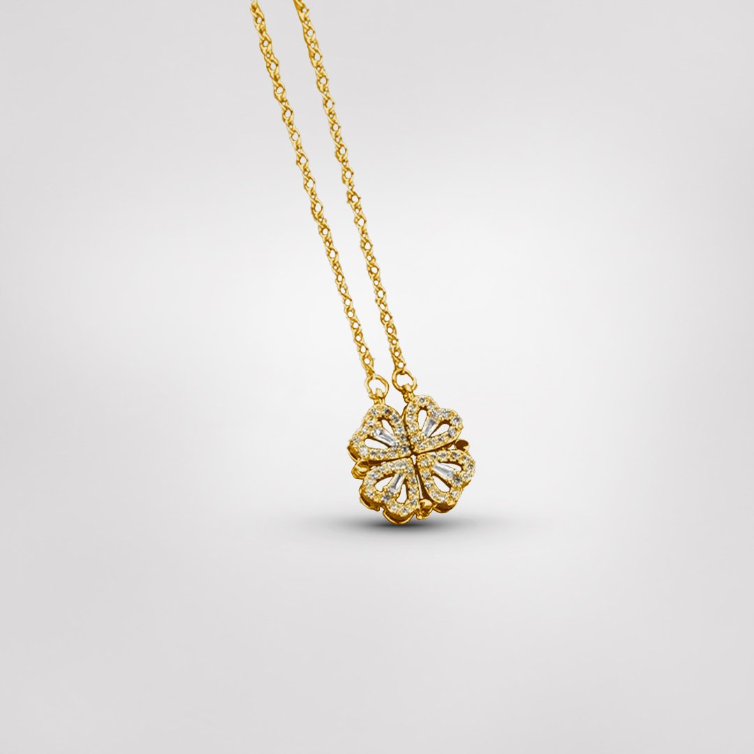 Collier Trèfle – Bonheur, Amour & Confiance pour ton Cou