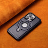 Schokbestendig Leren Magnetisch iPhone Hoesje
