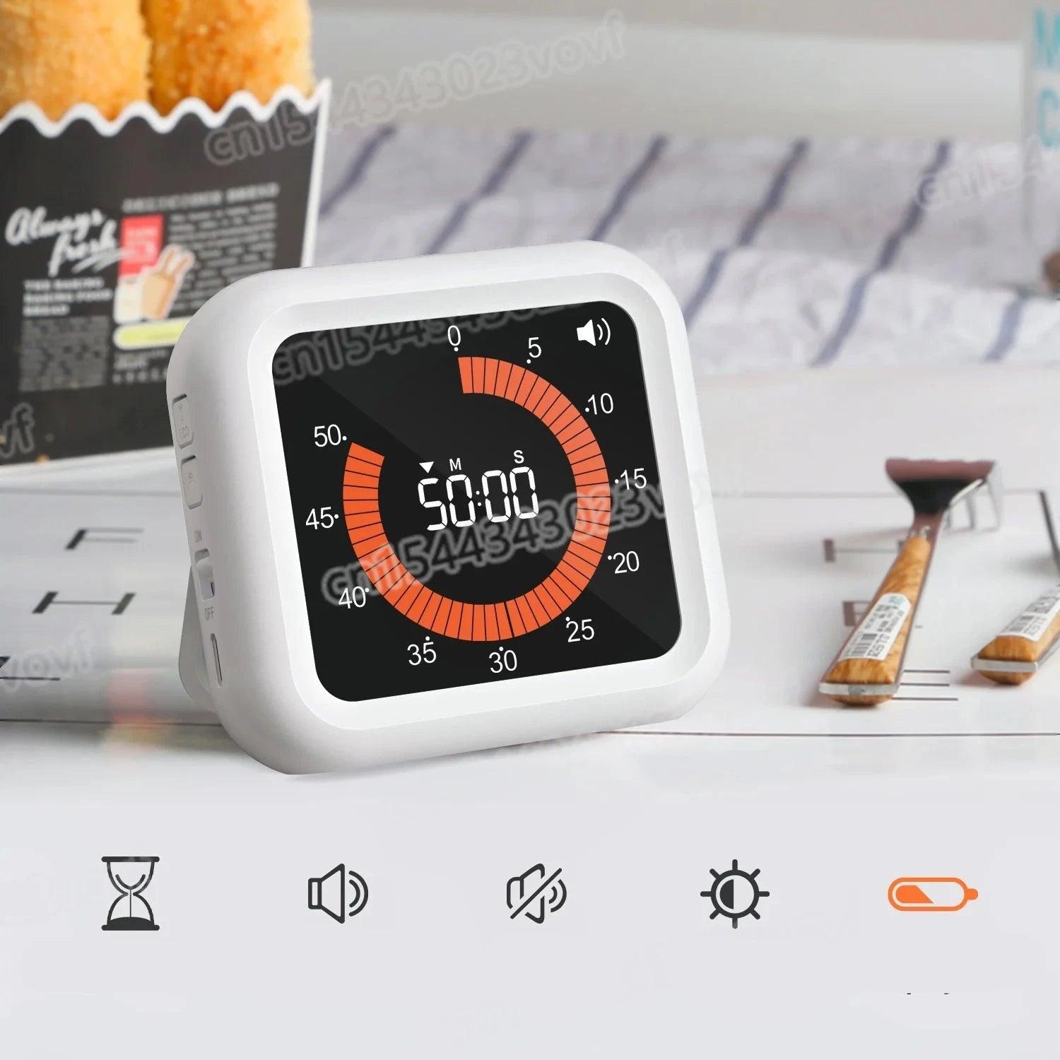 No Noise Digital Clock
