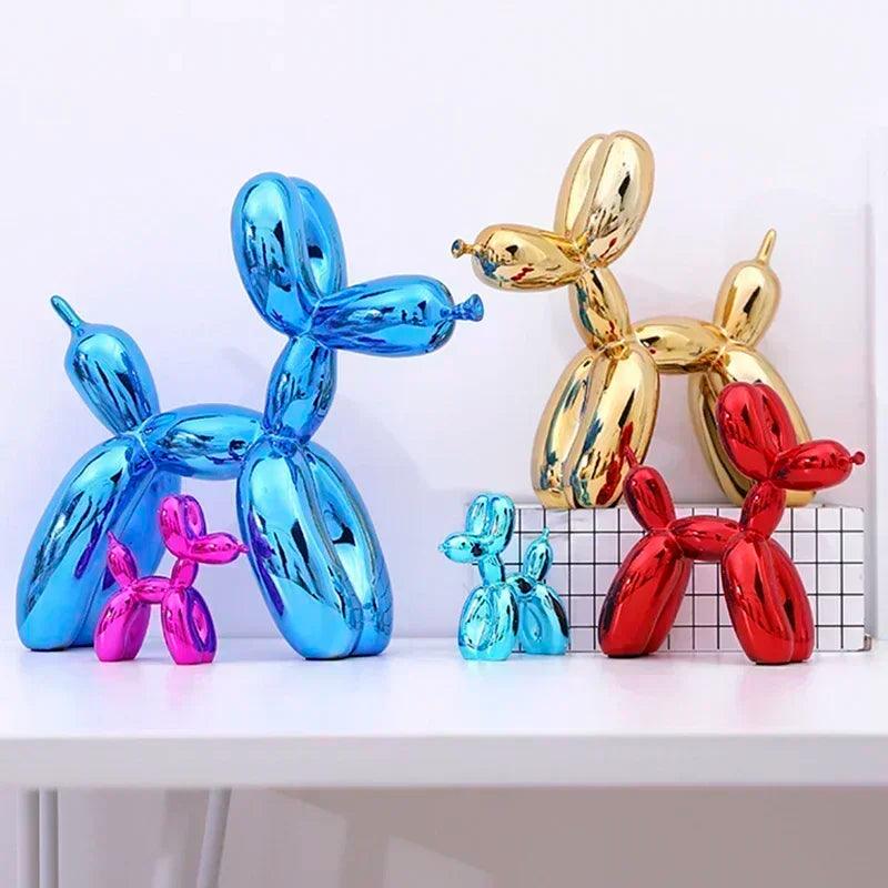 Sculpture de ballon de chien