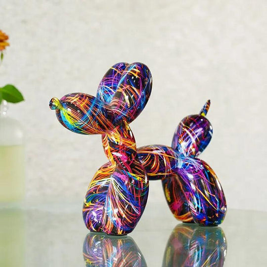 Pallone Cane Statuetta