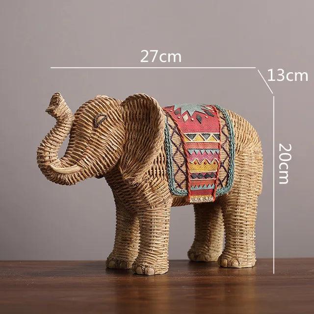 Handmade Elephant Decoration Figurine