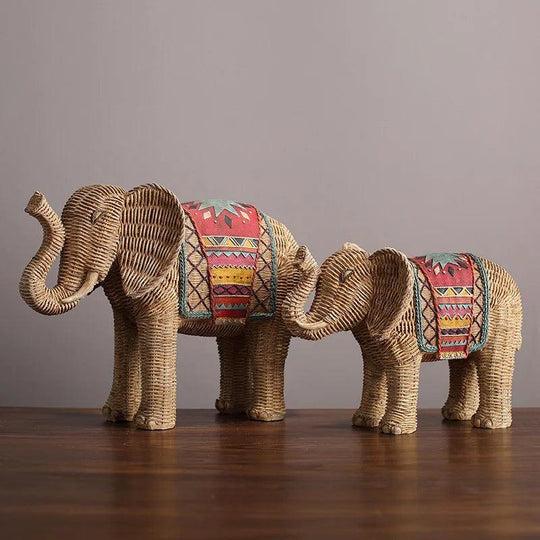 Handmade Elephant Decoration Figurine