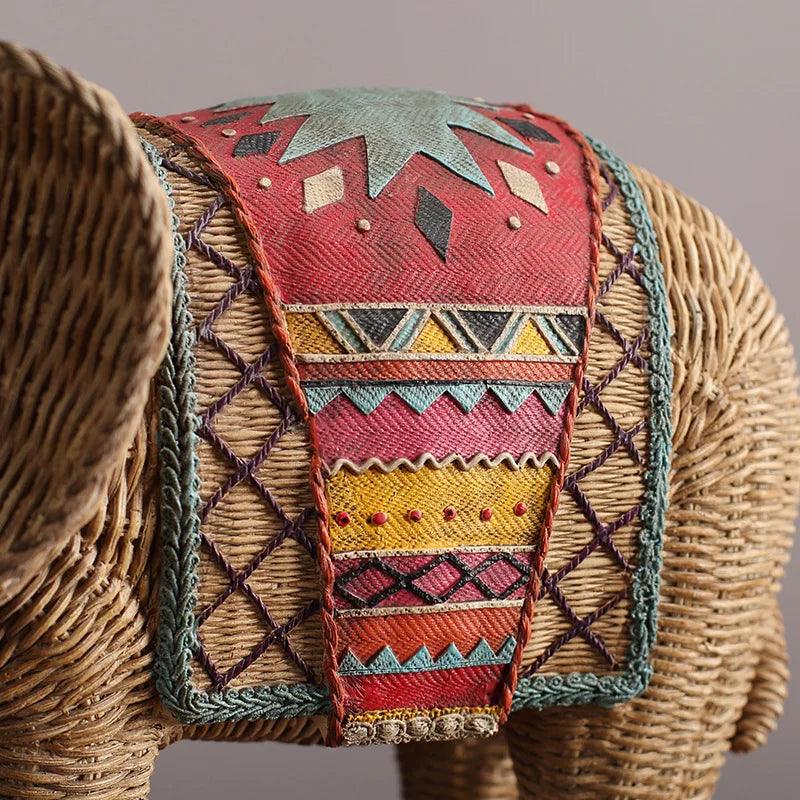 Handmade Elephant Decoration Figurine