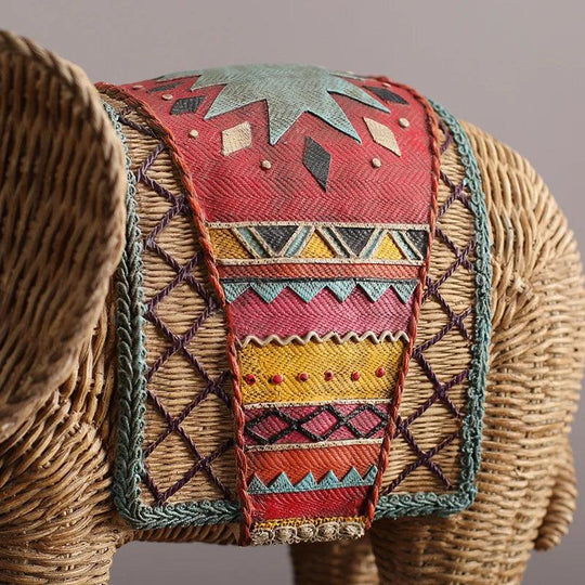 Handmade Elephant Decoration Figurine