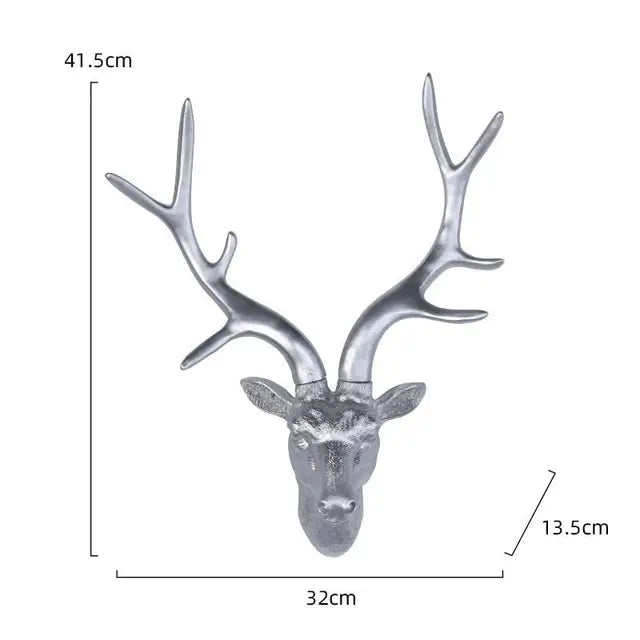 Rustic Deer Antler Wall Decoration