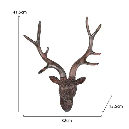 Rustic Deer Antler Wall Decoration