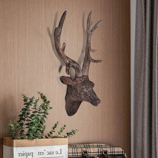 Rustic Deer Antler Wall Decoration