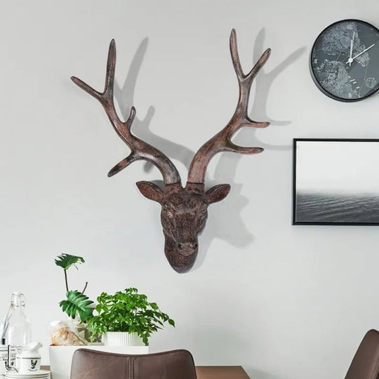 Rustic Deer Antler Wall Decoration