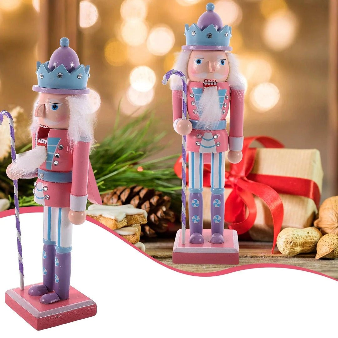 Schiaccianoci di legno per Natale
