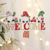 2024 Houten Kersthangers - Deur Muur Xmas Decor, Boom Hang Ornamenten voor Gelukkig Nieuwjaar 2025