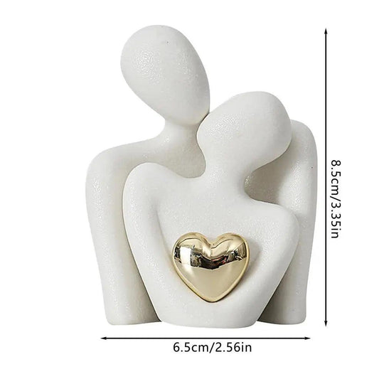 Decorazione da parete astratta scandinava a coppia