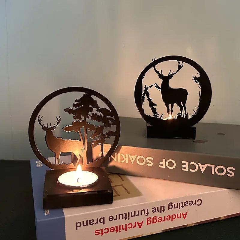 Eland Candle Holder Christmas Ornament