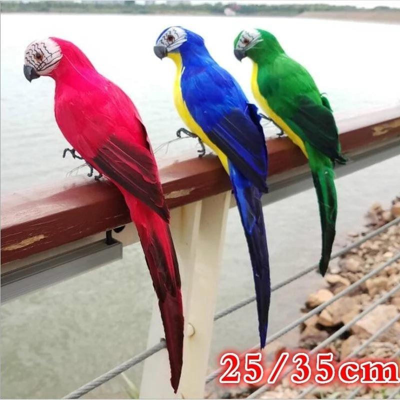 BirdieFigurine| Set di Pappagalli Decorativi Appesi