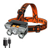 Rechargeable 5-LED Headlamp - Waterproof and Powerful Outdoor Light