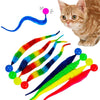 3-delige Set - Elastische Rupsbal Speeltjes voor Katten