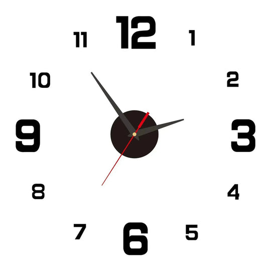 Modern Mirror Wall Clock