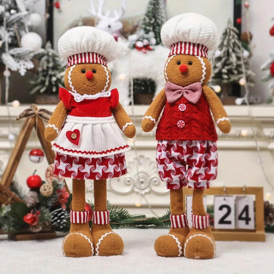 Cute Stretchy Gingerbread Doll