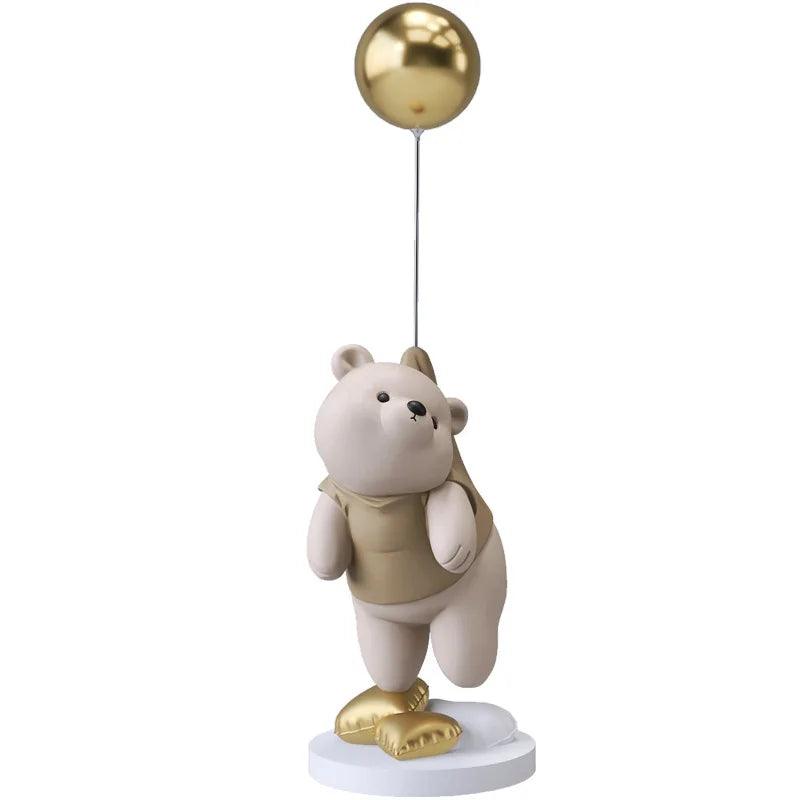 Balloon Ice Bear Resin Ornaments