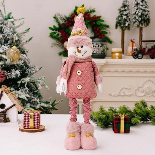 Pink Christmas Telescopic Dolls