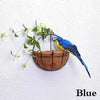 BirdieFigurine| Decoratieve Hangende Papegaaien Set
