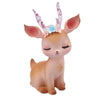 Pink Calf Resin Bobblehead