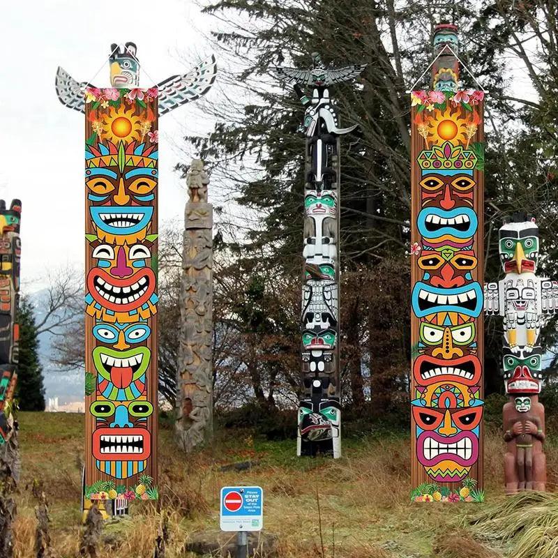 Bannière de fête Tiki