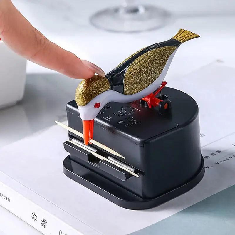 Creatieve Automatische Tandprikker Dispenser | Handige Tandprikkerhouder voor Keuken & Eetkamer Decoratie