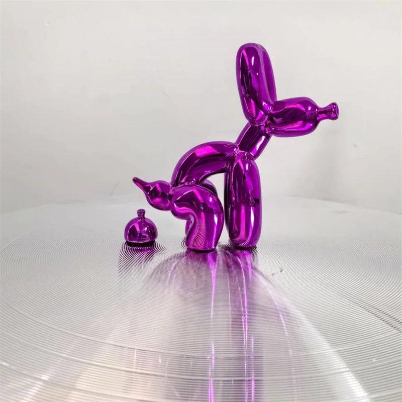 BalloonDog Puppy Poop statuetta | Accessorio per Interni Moderno