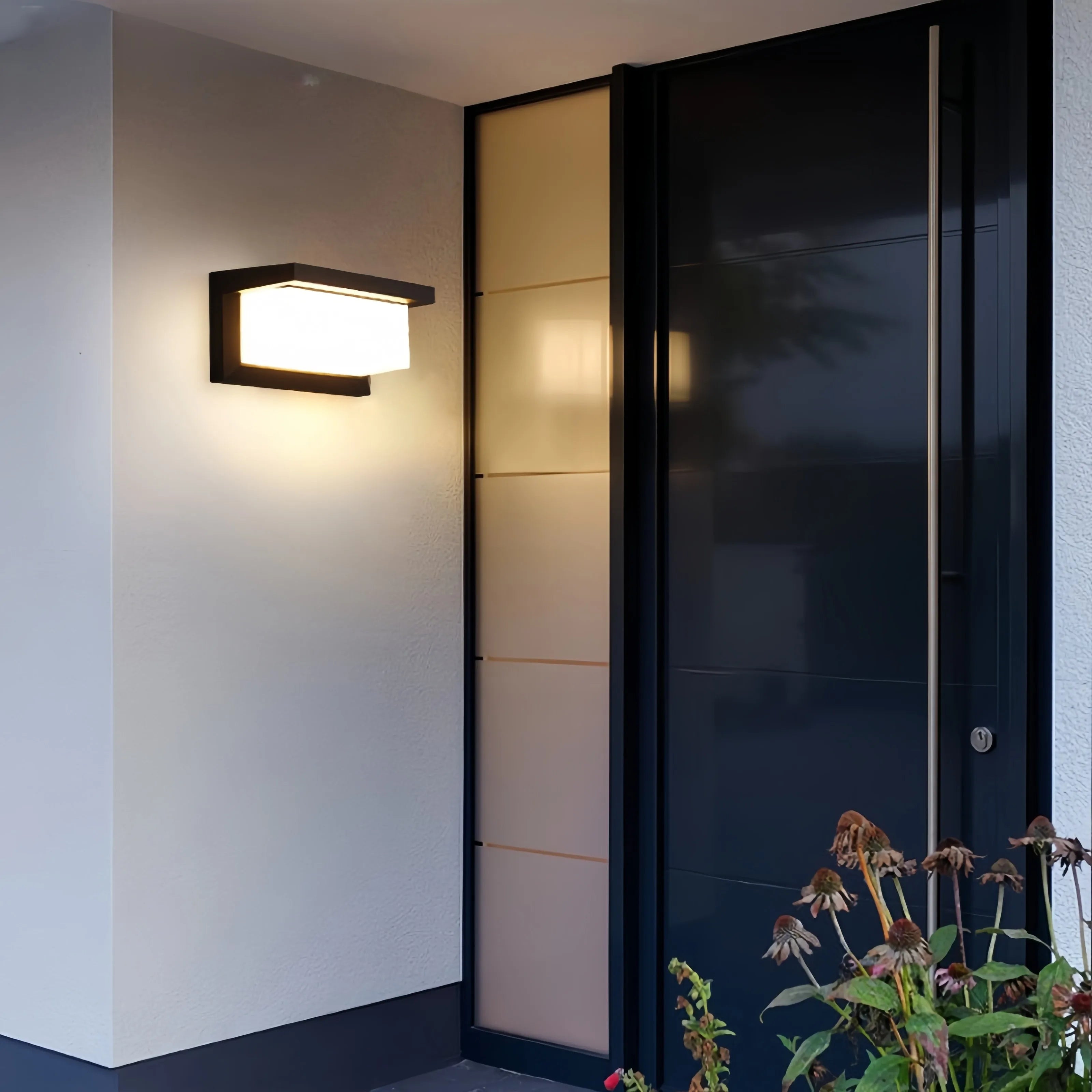 LED Buitenwandlamp met Bewegingssensor - Waterdichte IP65 Verlichting voor Straat, Tuin en Buitenlamp