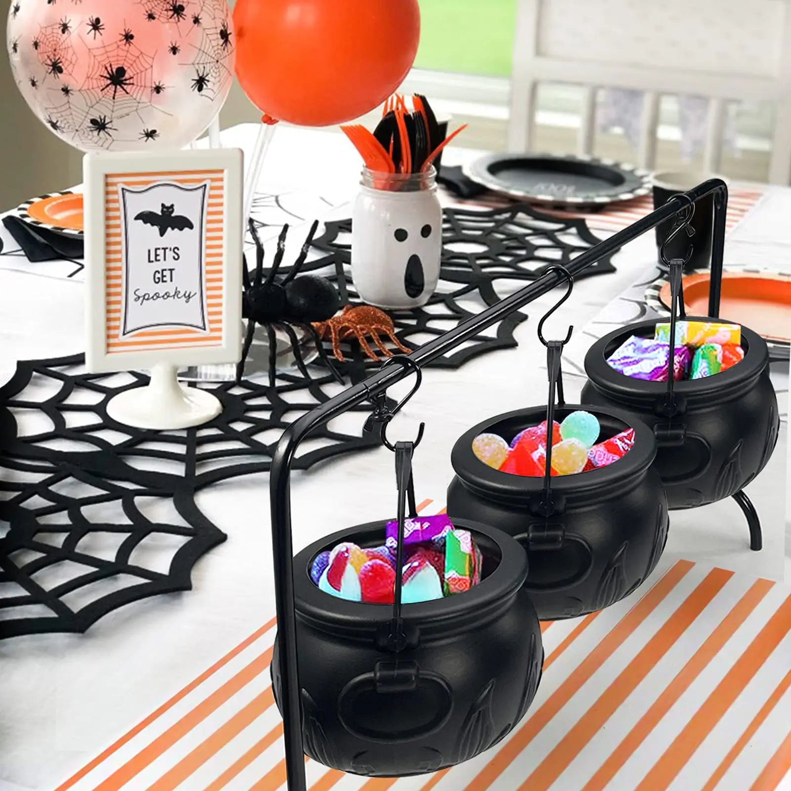 Halloween Heksenketel Schaaltjes | Set van 3
