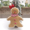 Kerst Nieuwjaar Decoratie voor Thuis – Pluche Pop Gemberbrood Man Kerstboom Hang Ornament – Binnen Hanger Kind Cadeau Decor 2024