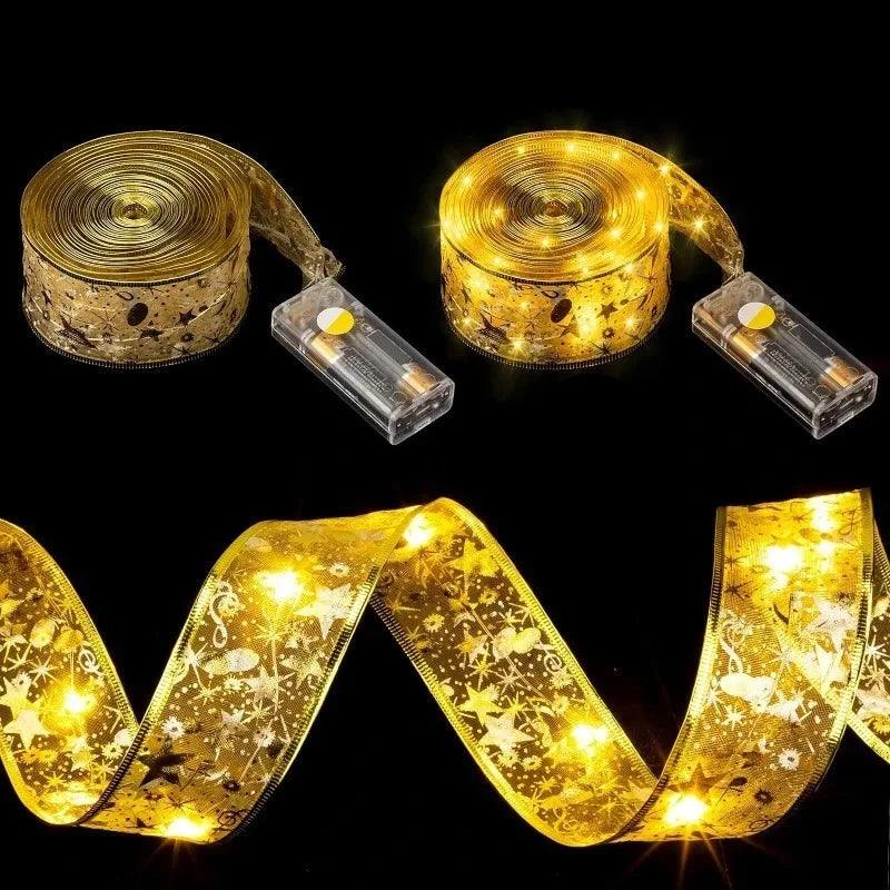 Nastro di Natale Luci a Catena – Decorazione LED per Decorazioni Festive