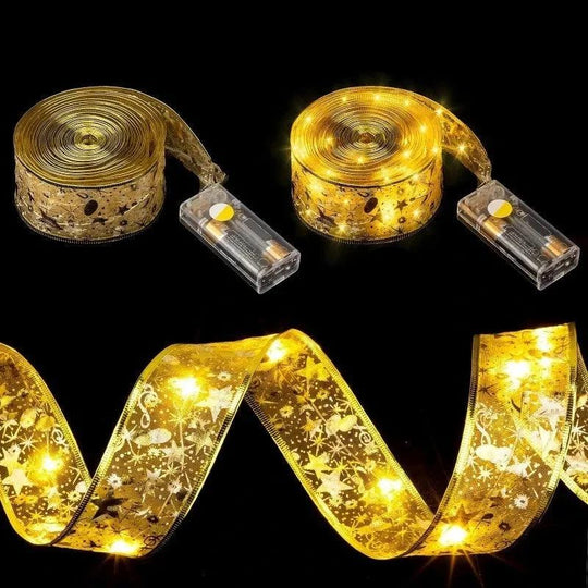 Nastro di Natale Luci a Catena – Decorazione LED per Decorazioni Festive