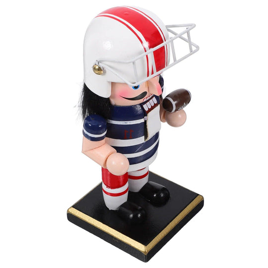 Wooden Rugby Nutcracker