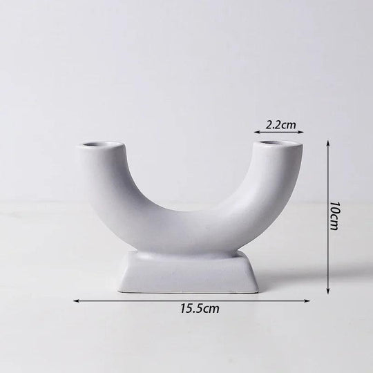 Modern candle holder for living room decoration