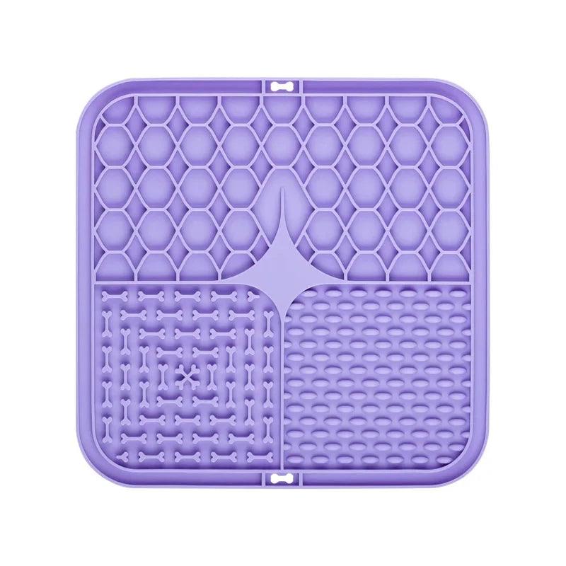 Silicone Lick Mat for Pets – Delayed Feeding and Fun