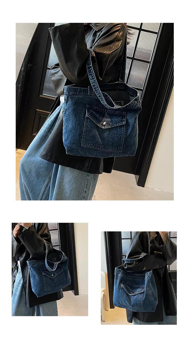 Ladies Denim Shoulder Bag