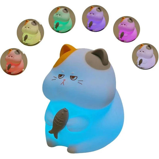 Lampada notturna gatto