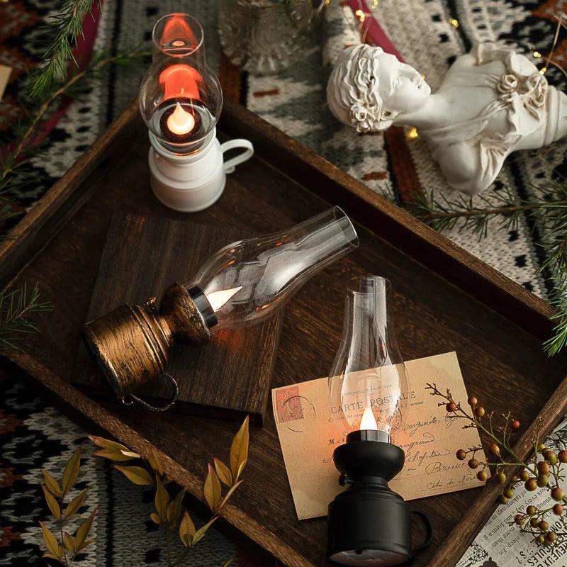 Flameless Decoratieve Lamp voor Slaapkamer en Tafel