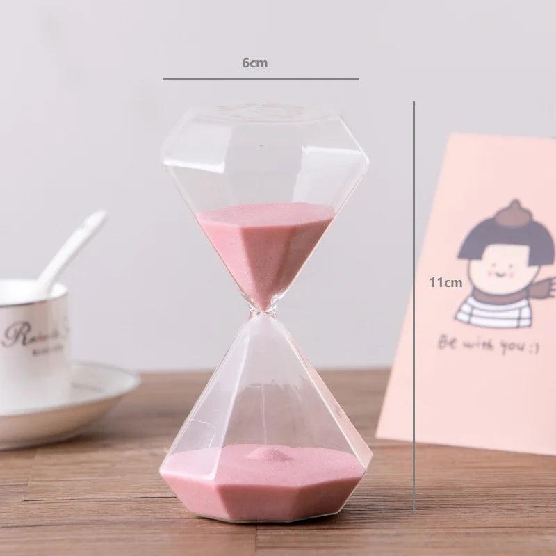 Timer clessidra diamante da 5 minuti
