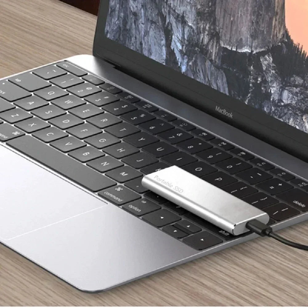 Ultra slanke 4TB externe harde schijf USB-C