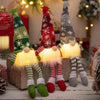 Kerst gezichtsloze gloeiende kabouter