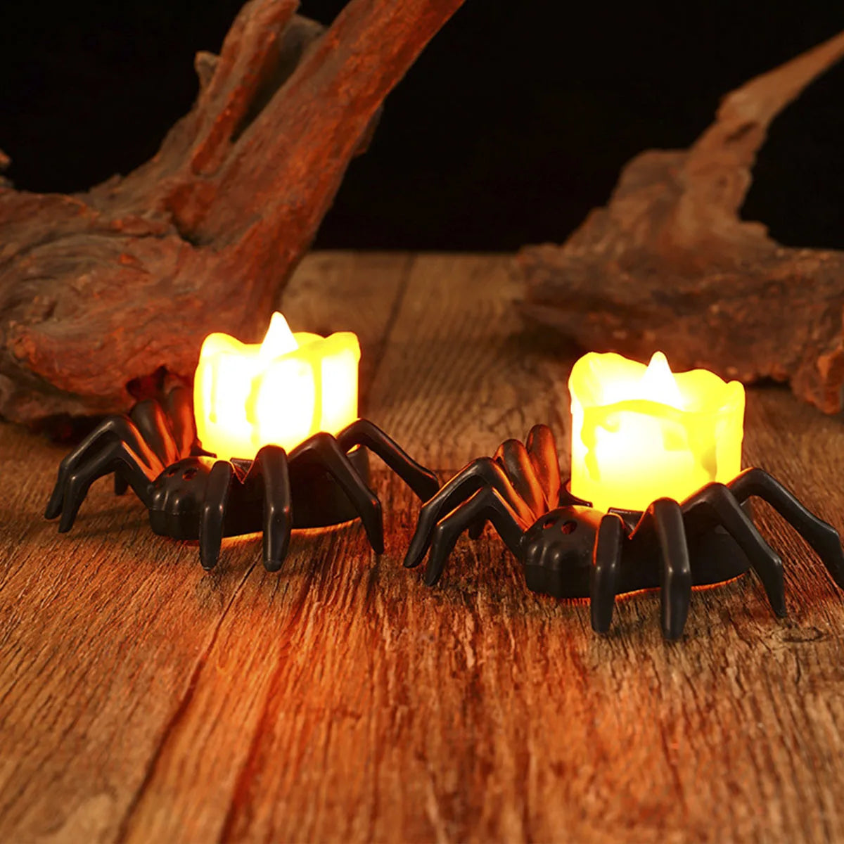 Halloween Spider LED Theelichtjes