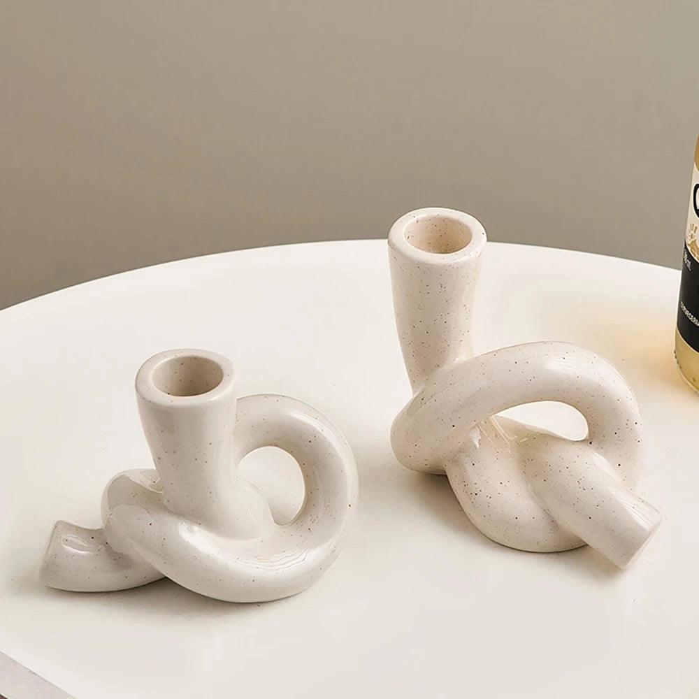 Decorative table candle holders for home & Christmas decoration